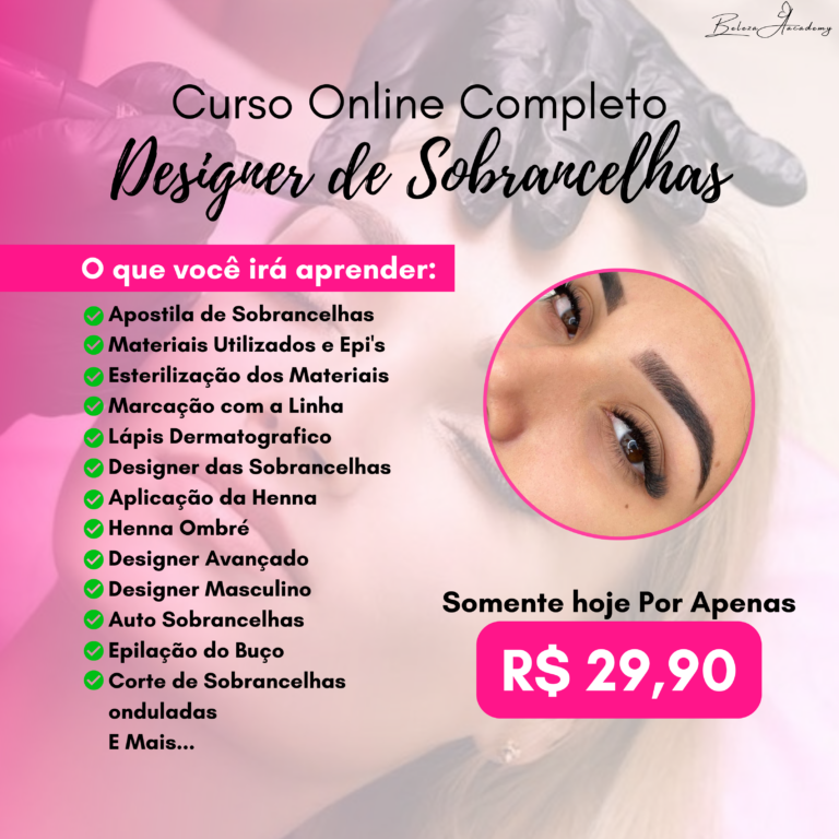 Curso Designer De Sobrancelha