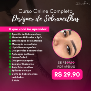 Curso Designer De Sobrancelha
